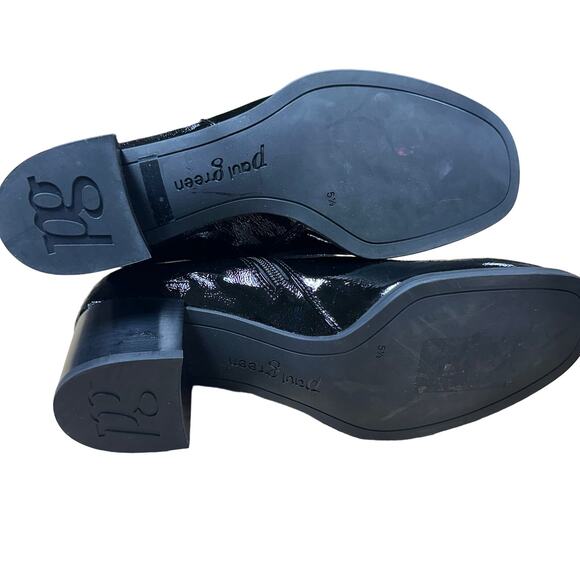 Paul Green NWOB Panache Waterproof Patent Leather Black Bootie Size 5.5 UK US 8 - Picture 8 of 9